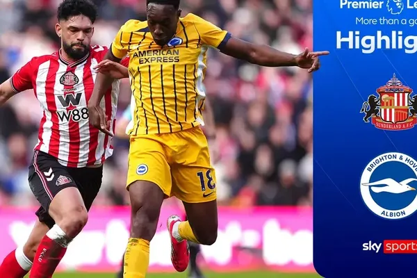 Brighton Defeat Sunderland for First Time in 45 Years