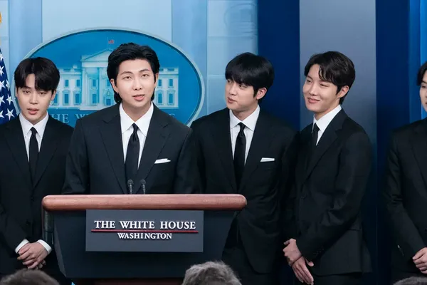 BTS Secures Second Week Atop Billboard Albums Chart
