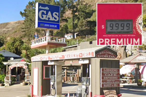 California Gas Station Charges $10 for a Gallon of Fuel
