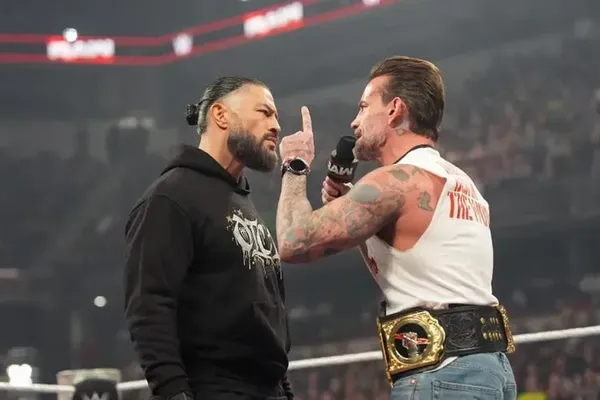 CM Punk Roman Reigns Main Event Carries WrestleMania Risk