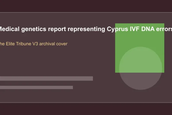 Seven Children Born With Wrong DNA After Cyprus IVF Errors