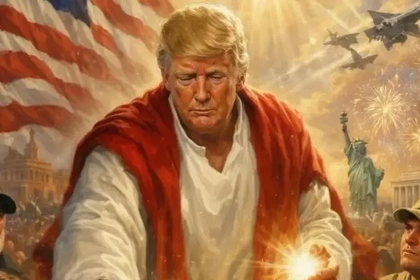 Donald Trump Deletes AI Post Depicting Him as Jesus
