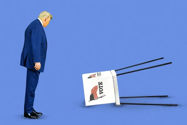 Donald Trump Faces Shrinking GOP Support at Press Gala