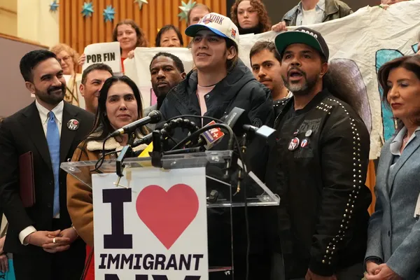 Dylan Lopez Contreras Leaves ICE Detention for New York