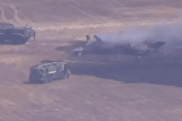 Pilot Ejects as F-35B Crash Burns Miramar Flight Line