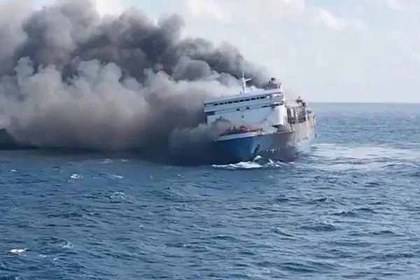 Indonesia Ferry Fire Leaves Five Dead as Search Continues