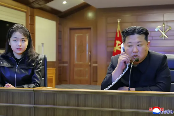 Kim Jong Un Puts Daughter at Center of Missile Test Optics
