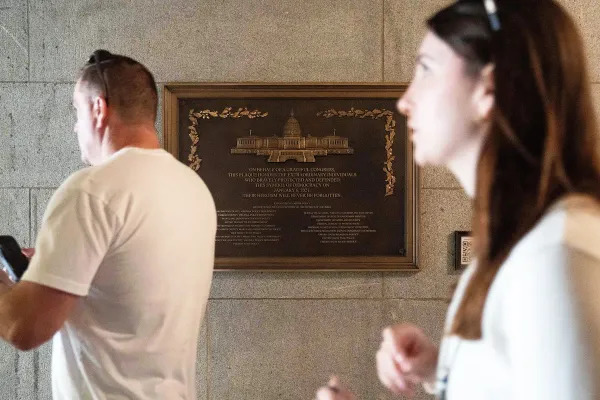 Capitol Police Officers Sue Over Hidden Riot Memorial Plaque