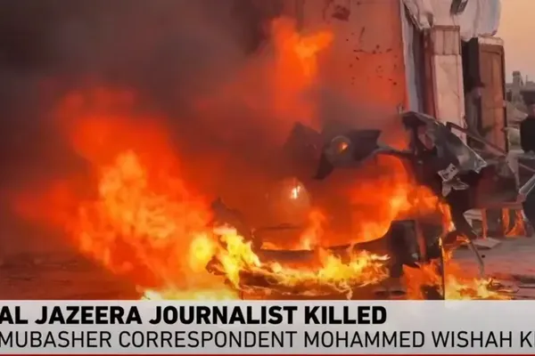 Israeli Drone Strike Kills Al Jazeera Reporter Mohammed