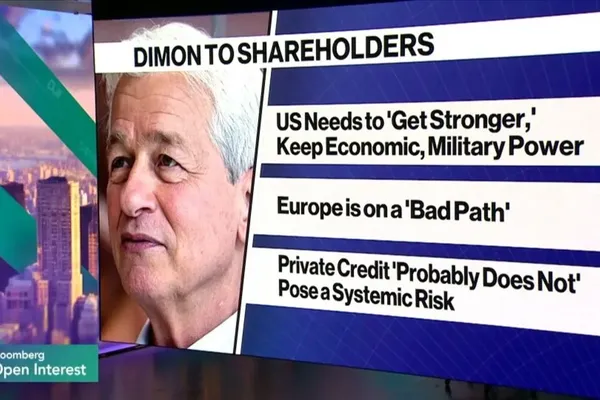Jamie Dimon Warns US Needs Strength to Avoid Recession