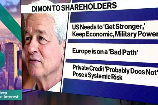 Jamie Dimon Warns US Needs Strength to Avoid Recession