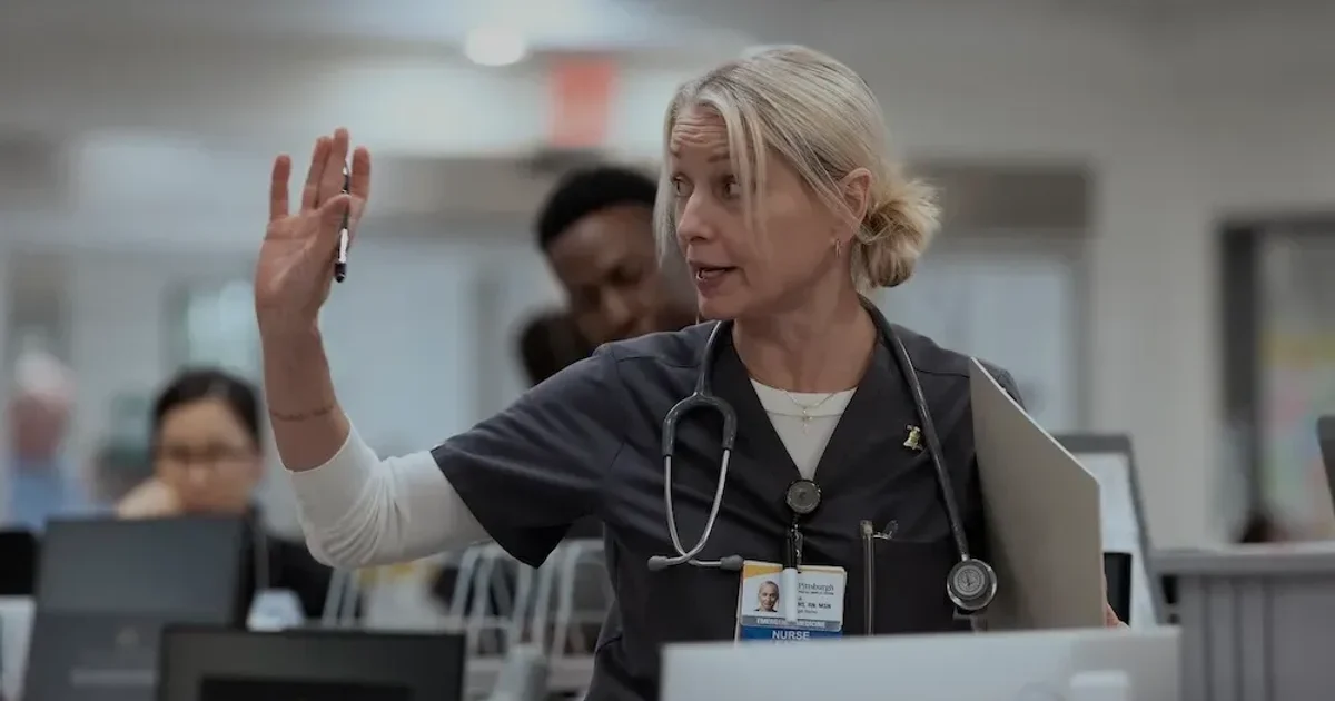 Katherine LaNasa Warns Against Dr. Robby Sabbatical Plan