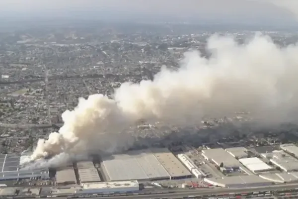 Los Angeles Declares Emergency as Boyle Heights Warehouse Fire Smolders
