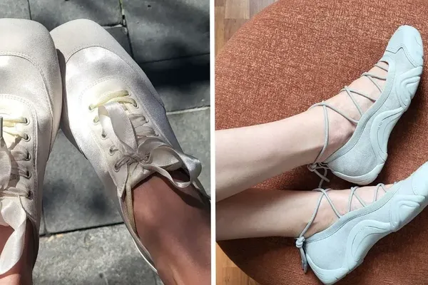 Luxury Retailers Bet on Hybrid Ballet Sneaker Growth