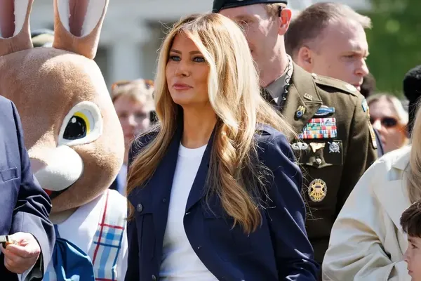 Melania Trump Wears Ralph Lauren to White House Egg Roll