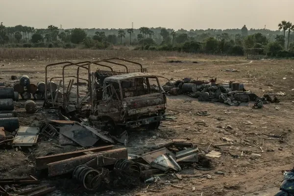 Myanmar Military Crackdown Targets Floral Symbols of Protest