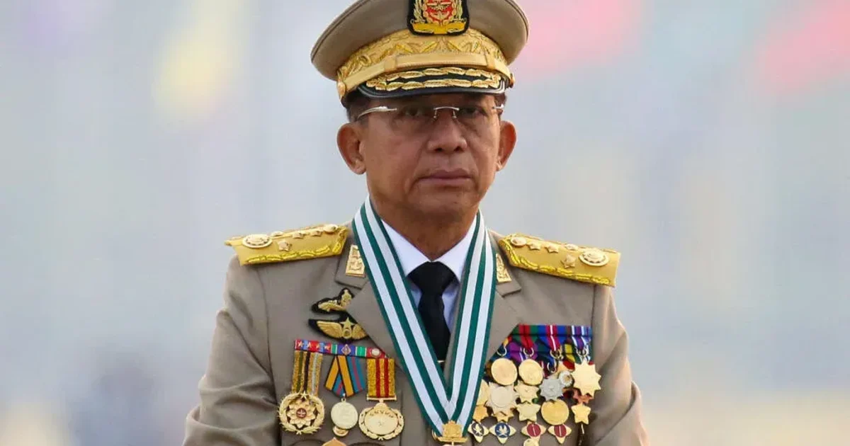Myanmar Parliament Names Min Aung Hlaing President