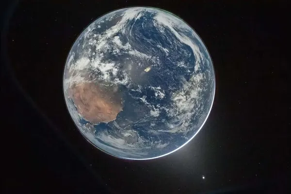 NASA Astronauts Photograph Earth From Artemis II Spacecraft