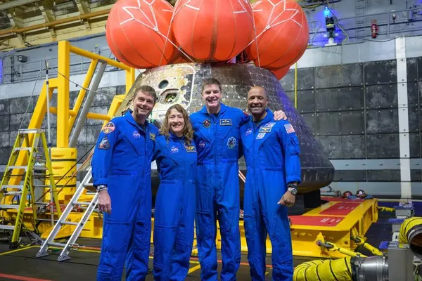 NASA Crew Returns After Record-Breaking Moon Mission