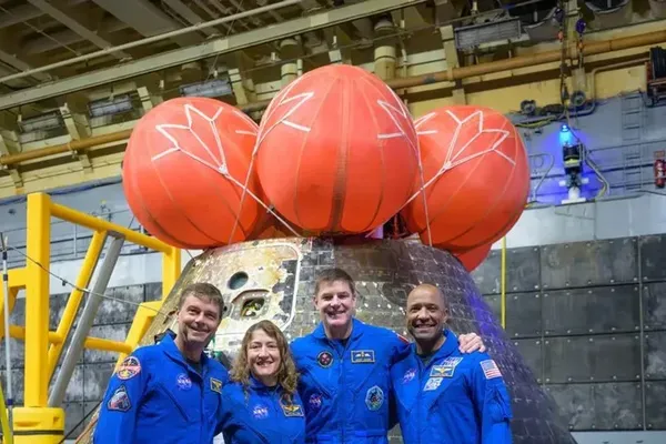 NASA Crew Returns After Record-Breaking Moon Mission