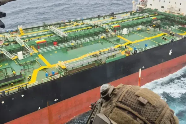 Naval Forces Detain Russian Shadow Fleet Tanker in Atlantic