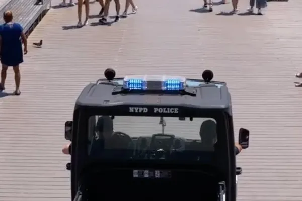 NYPD Uses Drones to Track Sharks Near New York City Beaches