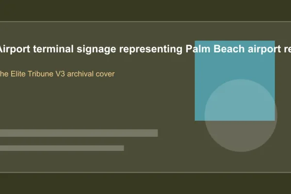 DeSantis Renames Palm Beach Airport for Donald Trump