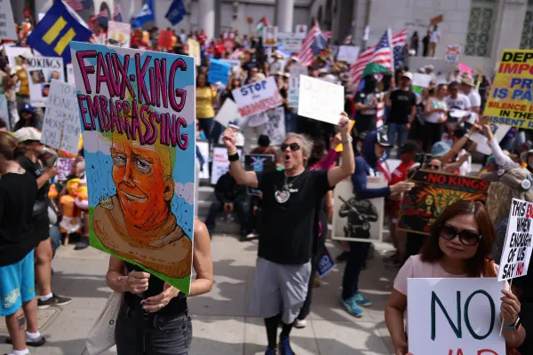 No Kings Protests Bring Arrests and Policing Questions