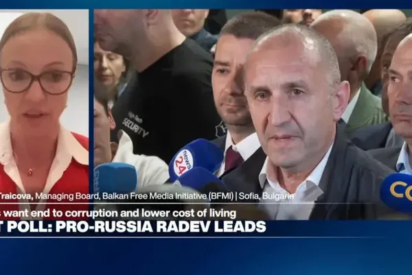 Rumen Radev Leads Exit Polls in Bulgarian Election