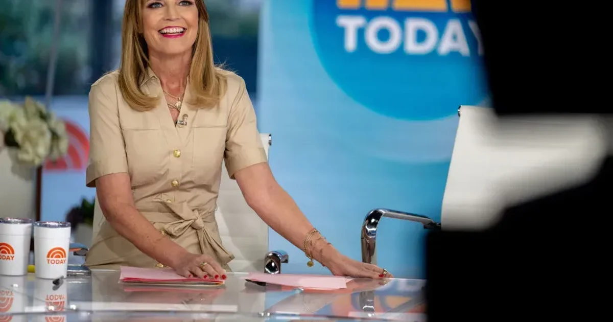 Savannah Guthrie Resumes Today Show Duties in Studio 1A
