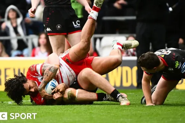 St Helens Beat Wigan Behind Late Bill Leyland Tries