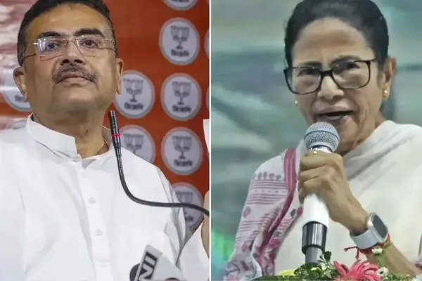 Suvendu Adhikari Faces Mamata Banerjee in Bengal Contest