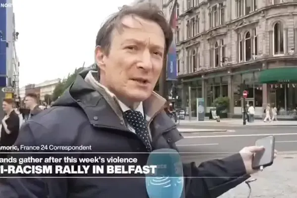 Thousands Rally in Belfast Against Anti-Immigrant Unrest