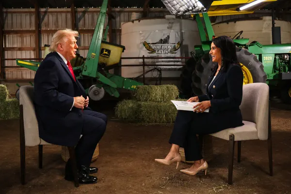 Trump Abruptly Ends NBC Interview After California Election Clash