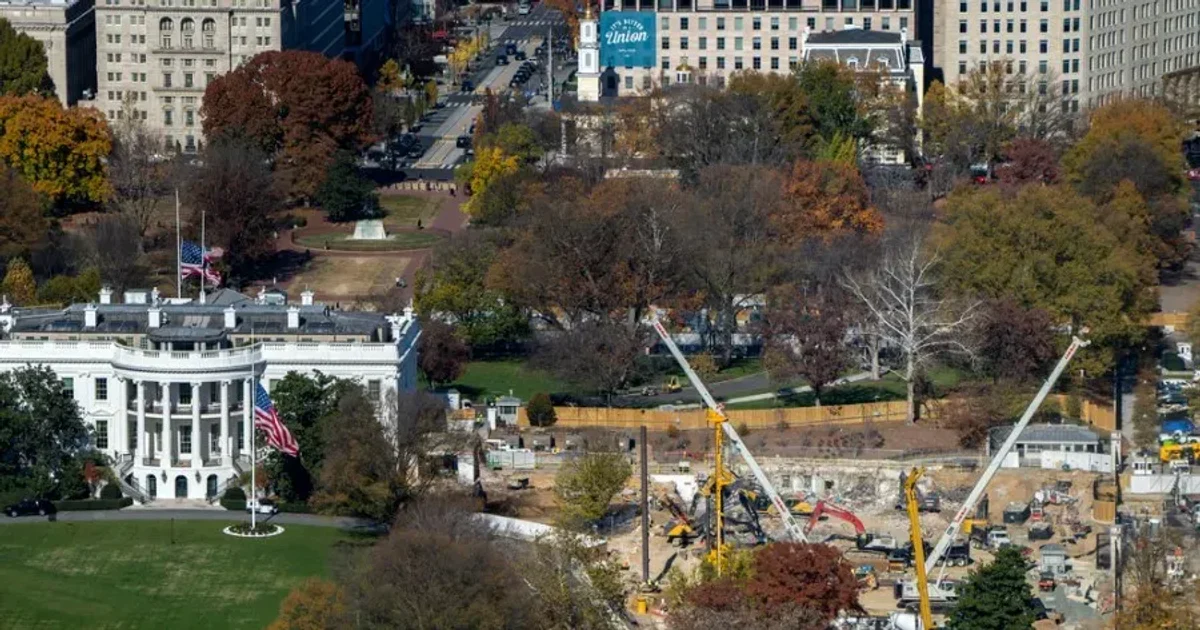 Trump Appeals to Keep White House Ballroom Project Alive