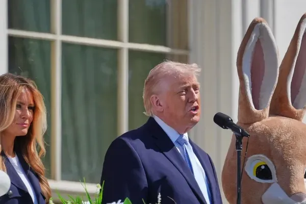 Trump Hails Military Rescue and Rallies Supporters at Easter