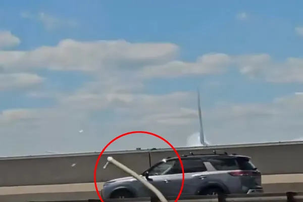 United Airlines Jet Strikes Truck and Pole Near Newark
