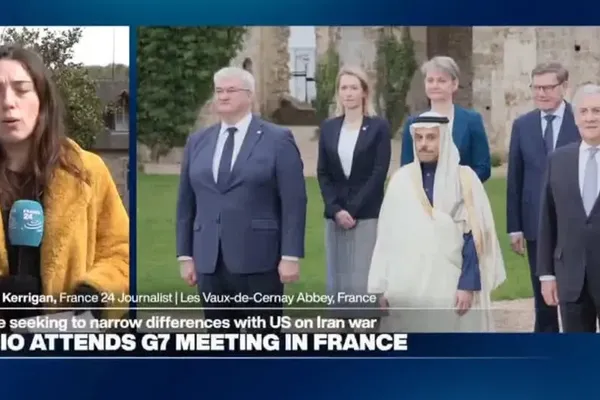 Rubio Arrives in France to Defend Iran War Strategy